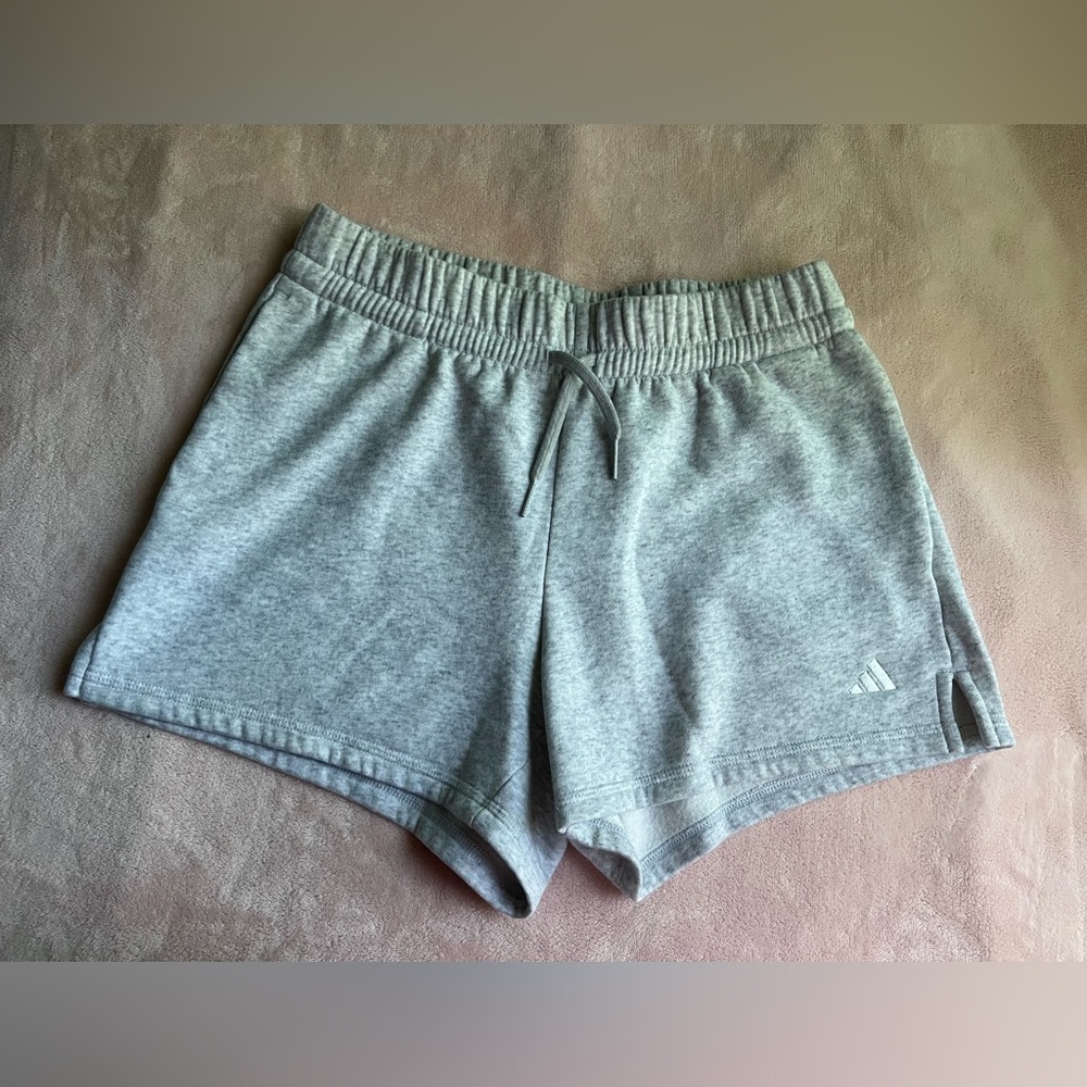 adidas Light Gray Women's Athletic Shorts